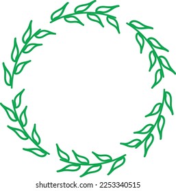 Wedding logo. Minimalistic geometric floral empty frames. Calligraphic round or square shapes with branches and flowers. Elegant herbs or blossoms. Vector botanical outline borders set	