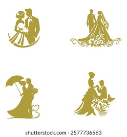 wedding logo for a timeless love story