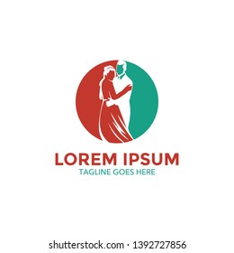 WEDDING LOGO VECTOR, HAPPY WEDDING
