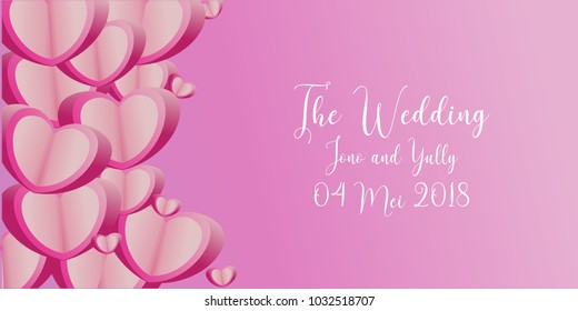 wedding love party vector