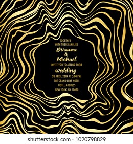 Wedding Luxury Invitation Card