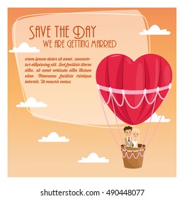 Wedding and marriage couple design