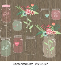 Mason Jar Doodle Images Stock Photos Vectors Shutterstock