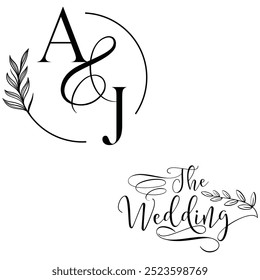wedding meeting card illustration design