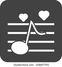 Wedding, music, piano icon vector image. Can also be used for wedding. Suitable for use on web apps, mobile apps and print media.