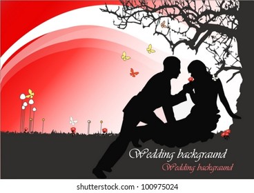 wedding in nature
