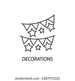 Symbole für Hochzeitsorganisationen setzen. Set bearbeitbarer Strich-Icons.Vektorset der Hochzeitorganisation