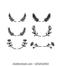 wedding ornament element