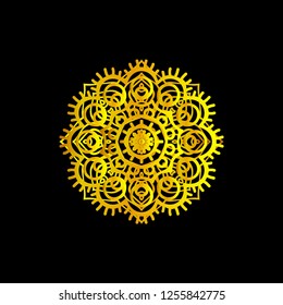 wedding ornament vector for icon or logo