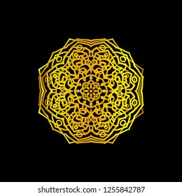 wedding ornament vector for icon or logo