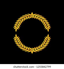 wedding ornament vector for icon or logo
