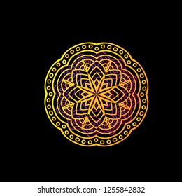 wedding ornament vector for icon or logo
