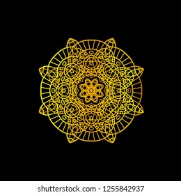 wedding ornament vector for icon or logo