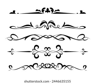 Wedding ornaments collection to decorate