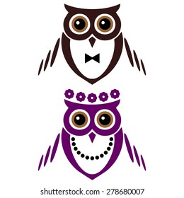 wedding owls