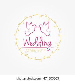 Wedding Party Vector Logo