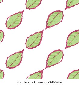 Wedding patches illustration, seamless pattern with flower leaf. Vector fashion backdrop in watercolor style, isolated elements on white background.