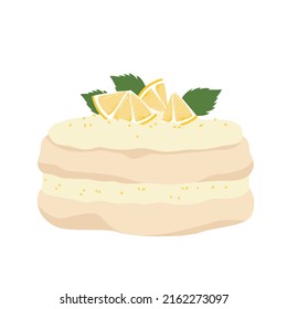 Wedding peacock party cake. Pastry yummy dessert, confectionery delicious products, candy bar sweets, bakery glazed pie with whipped cream and biscuit vector illustration