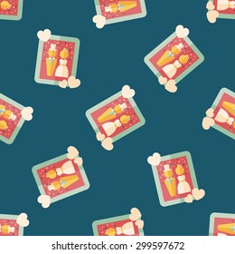 wedding photo flat icon,eps10 seamless pattern background