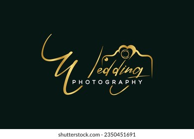 Wedding Photography Logo Design. Wedding. Camera Logo. Photography Logo. Marriage. Weddign Focus Logo