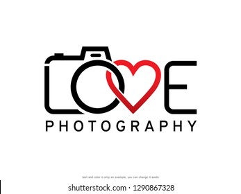 Wedding Photography Logo Template Design Vector, Emblem, Concept Design, Creative Symbol, Icon