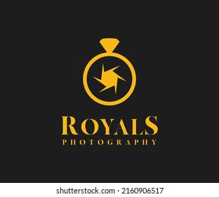 Wedding Photography Logo Template. Modern Photography Logo.