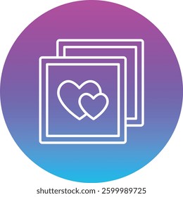 Wedding Photos vector icon. Can be used for printing, mobile and web applications.