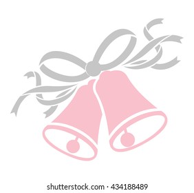 wedding pink bells