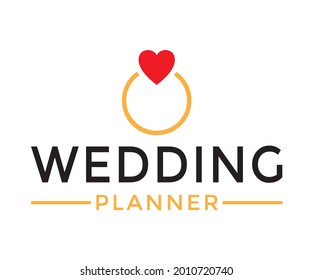 Wedding Planner Logo Design Concept 