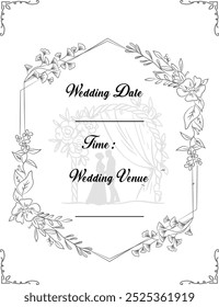 wedding planner template for the groom and bride