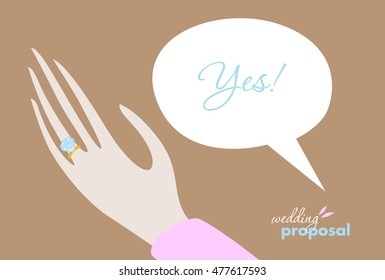 Wedding proposal