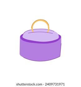 wedding proposal ring box cartoon. hand diamond, jewelry couple, jewellery marriage wedding proposal ring box sign. isolated symbol vector illustration