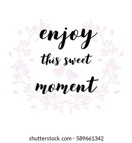 Wedding quotes. Set for design wedding invitations. Set of Love hand drawn quotes in vector.