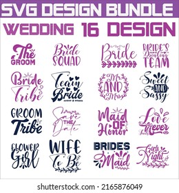 Wedding Quotes SVG Designs Bundle. Wedding  Quotes SVG Cut Files Bundle, Wedding  Quotes T Shirt Designs Bundle, Quotes About Funny Cut Files, Newlywed S V G Eps Files, Free Bride And Groom S V G SVG