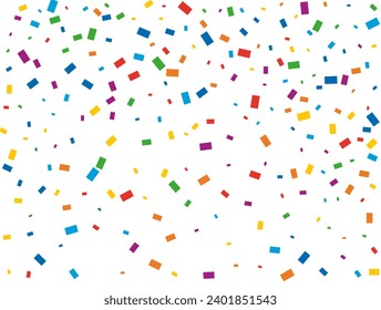 Wedding rainbow glitter confetti background. Colored festive texture