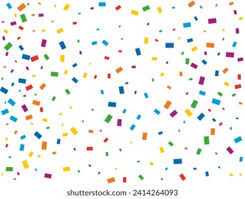 Wedding rainbow glitter confetti background. Colored festive texture