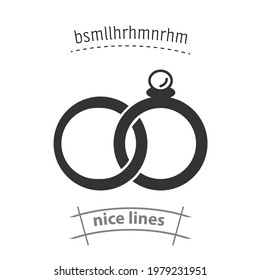 wedding ring. engagement rings simple vector icon. wedding ring. engagement rings simple vector icon. wedding ring. engagement rings simple vector icon. 