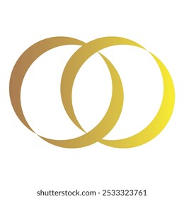 Wedding ring icon vector. vector illustration.