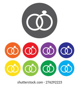 Wedding Ring Icons