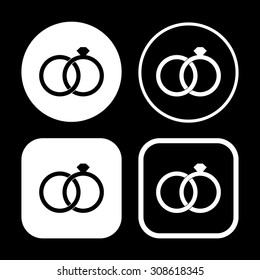Wedding Ring Icons