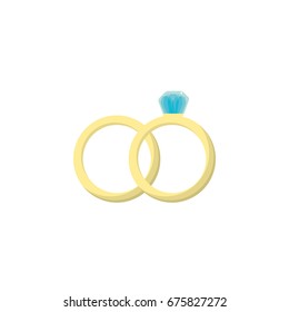wedding ring to symbolic the love