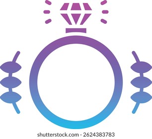 Wedding Ring vector icon. Can be used for printing, mobile and web applications.