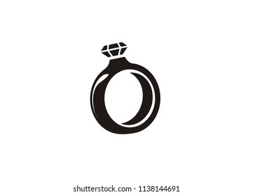wedding ring/jewelry simple icon