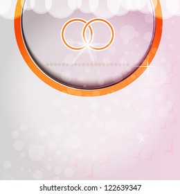 Wedding rings Background