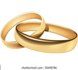 Wedding rings - blend and gradient only