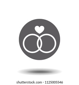 Wedding Rings Icon