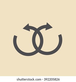 wedding rings icon