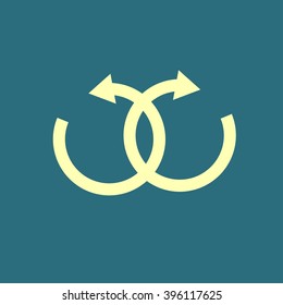 wedding rings icon