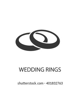 icono de los anillos de boda