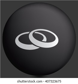 wedding rings icon
